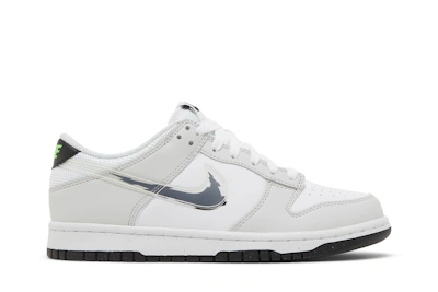(Grade School) Nike Dunk Low 'Glitch Swoosh' DV3033-001