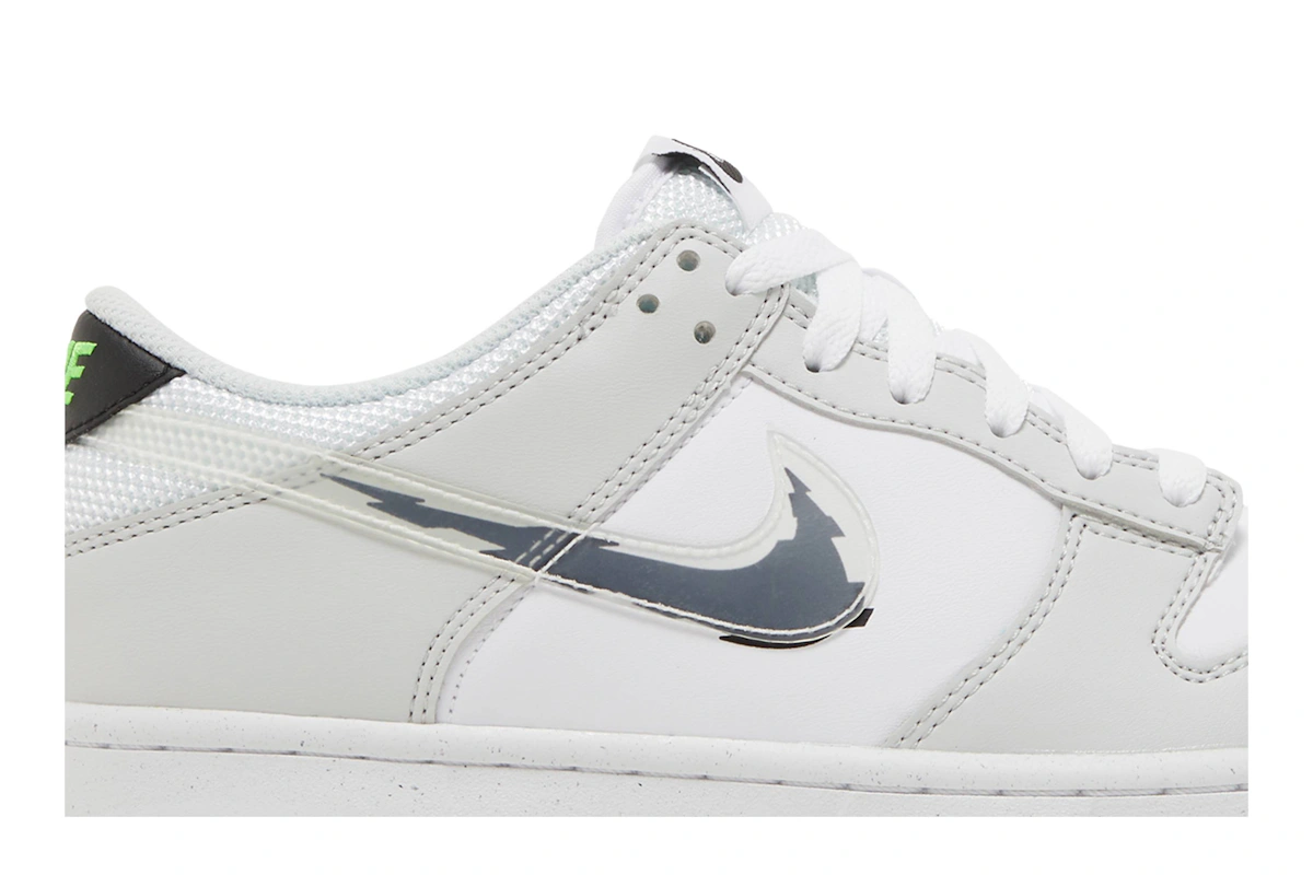 (Grade School) Nike Dunk Low 'Glitch Swoosh' DV3033-001