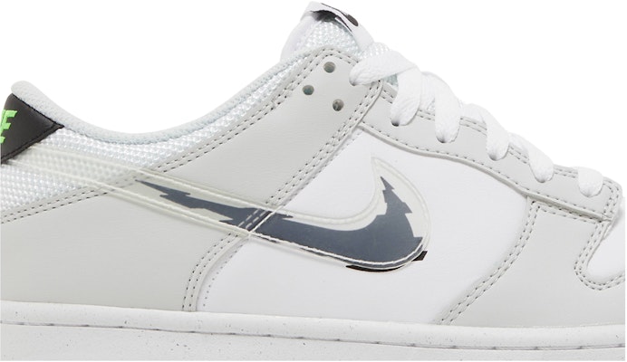 (Sekolah Rendah) Nike Dunk Low 'Glitch Swoosh' DV3033-001 Order (Sekolah Rendah) Nike Dunk Low 'Glitch Swoosh' DV3033-001