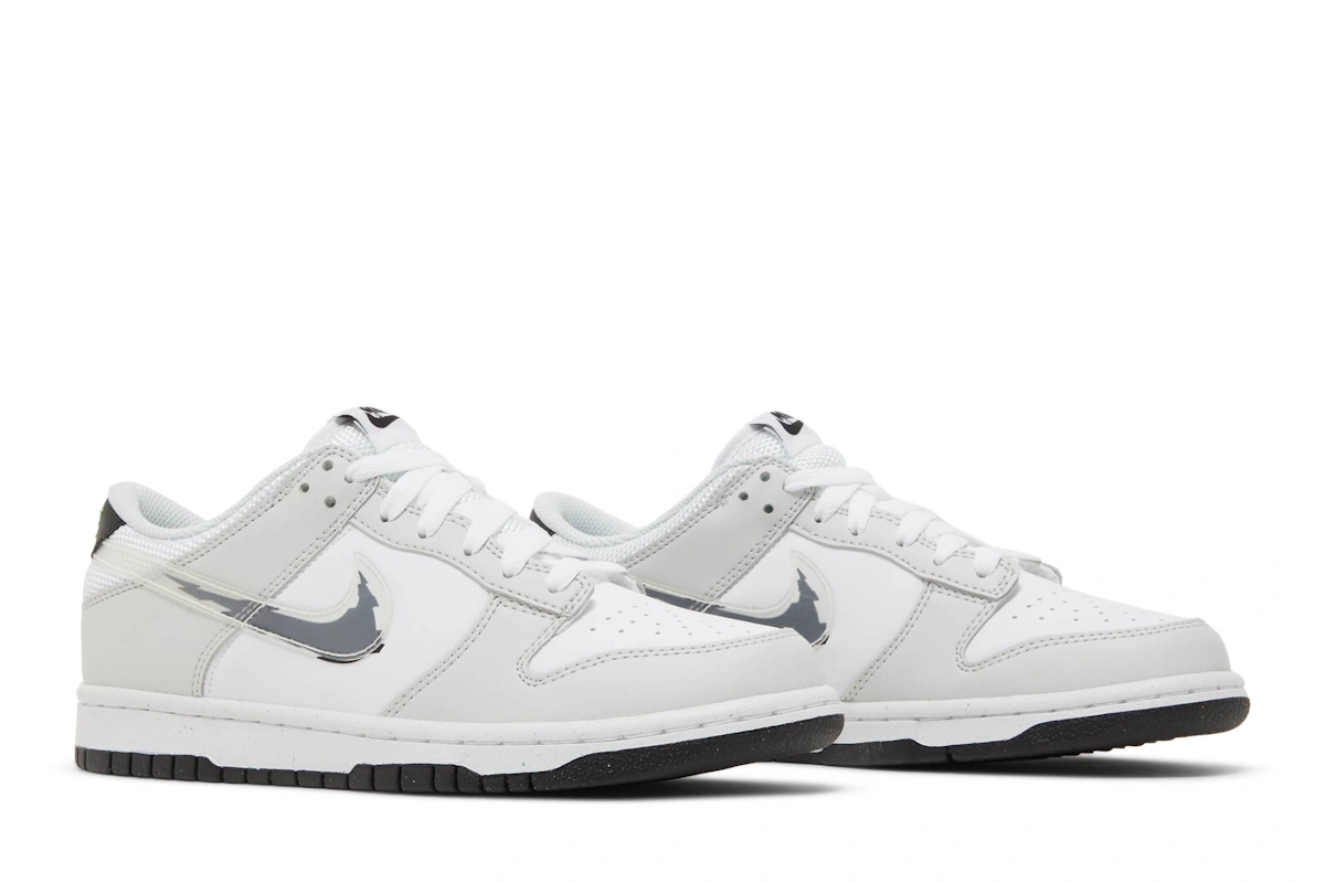 (Grade School) Nike Dunk Low 'Glitch Swoosh' DV3033-001