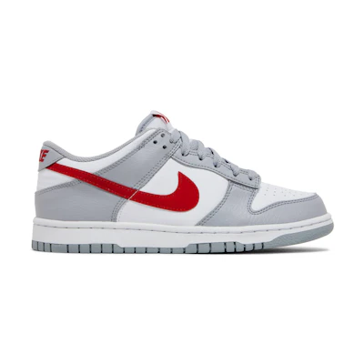 (GS) Nike Dunk Low 'Grey Red'