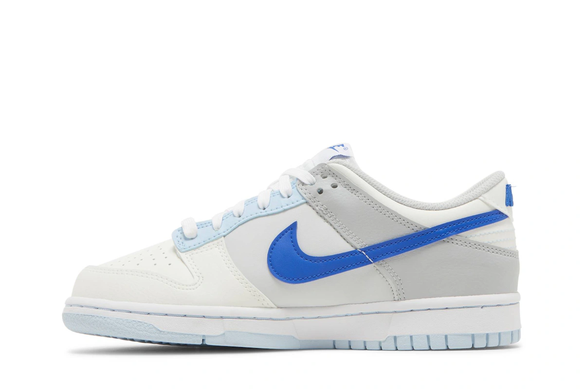 (Grade School) Nike Dunk Low 'Ivory Hyper Royal' FB1843-141