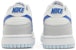 Nike Dunk Low 'Ivory Hyper Royal' (Sekolah Rendah) FB1843-141