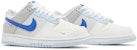 Nike Dunk Low 'Ivory Hyper Royal' (Sekolah Rendah) FB1843-141