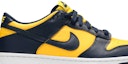 Order (Nilai Sekolah) Nike Dunk Low 'Michigan' 2021 Kanak-Kanak CW1590-700