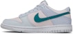 (Kanak-Kanak Sekolah) Nike Dunk Low 'Mineral Teal' FD1232-002