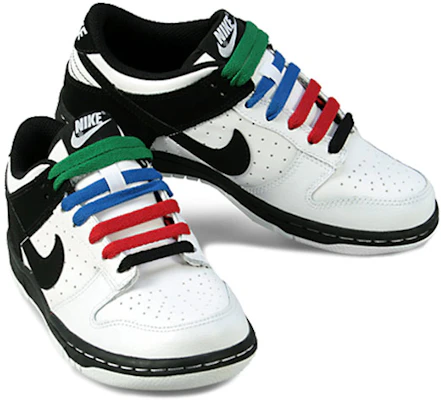 (大童款)耐克 Dunk Low “多彩鞋带” 310569-103 Lookbook (大童款)耐克 Dunk Low “多彩鞋带” 310569-103