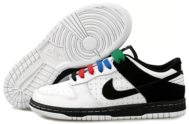 (大童款)耐克 Dunk Low “多彩鞋带” 310569-103 Shop (大童款)耐克 Dunk Low “多彩鞋带” 310569-103