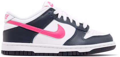 (Grade School) Nike Dunk Low 'Obsidian Fierce Pink' FB9109-401