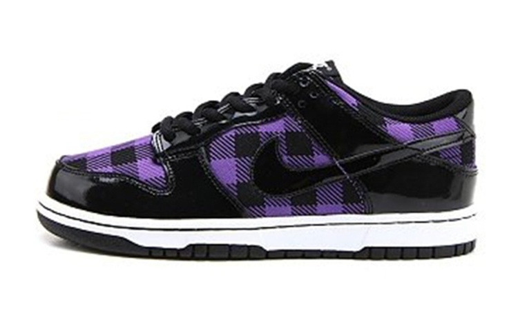 Buy （小学童款）Nike Dunk Low ‘紫色格纹’ 309601-050