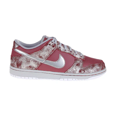 (GS) Nike Dunk Low 'Team Red Metallic Silver'