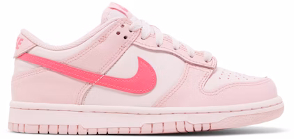 (Grade School) Nike Dunk Low 'Triple Pink' DH9765-600 (Grade School) Nike Dunk Low 'Triple Pink' DH9765-600