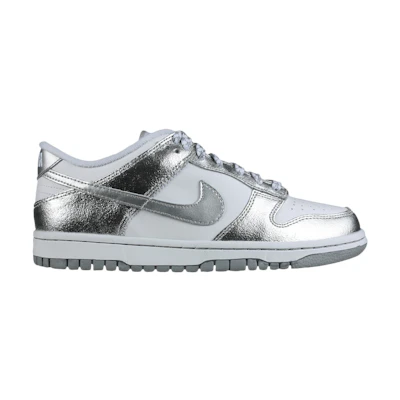 (GS) Nike Dunk Low 'White Metallic Silver'