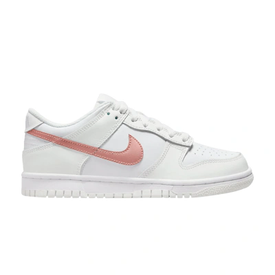 (Grade School) Nike Dunk Low 'White Pink' DH9765-100