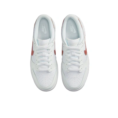 (Grade School) Nike Dunk Low 'White Pink' DH9765-100