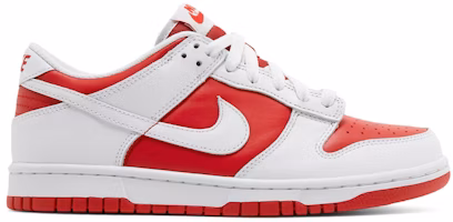 (Grade School) Nike Dunk Low 'White University Red' CW1590-600 (Grade School) Nike Dunk Low 'White University Red' CW1590-600