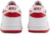 (Nilai Sekolah) Nike Dunk Low 'Putih Universiti Merah' CW1590-600