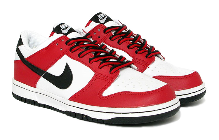 (GS) Nike Dunk Low 'White Varsity Red' 圖 2