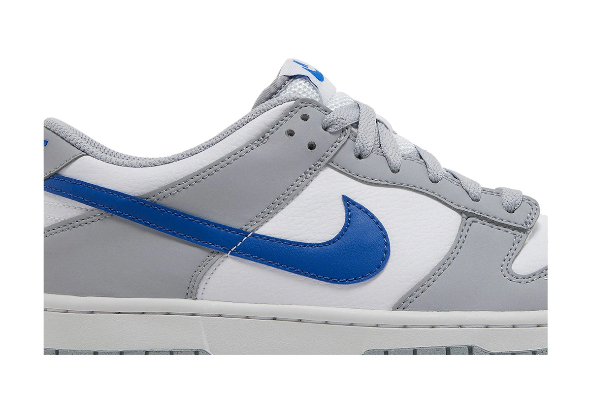 (Grade School) Nike Dunk Low 'Wolf Grey Royal' FN3878-001