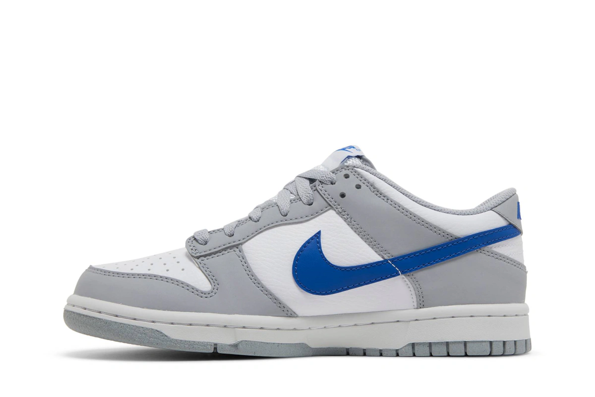 (Grade School) Nike Dunk Low 'Wolf Grey Royal' FN3878-001