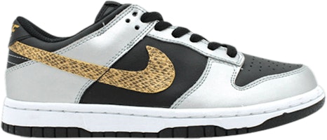 (Grade School) Nike Dunk Low 'Year of the Snake - Silver' 309601-003 (Grade School) Nike Dunk Low 'Year of the Snake - Silver' 309601-003