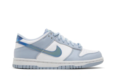 (Grade School) Nike Dunk Low Next Nature 'Blue Whisper Lenticular' FJ4668-400