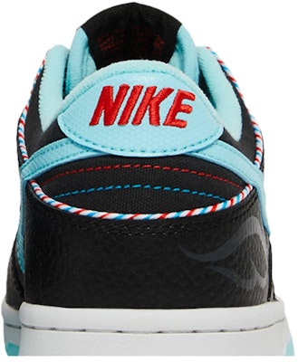 (SD) Nike Dunk Low SE 'Barber Shop - Hitam' DN3351-001 Sizing (SD) Nike Dunk Low SE 'Barber Shop - Hitam' DN3351-001