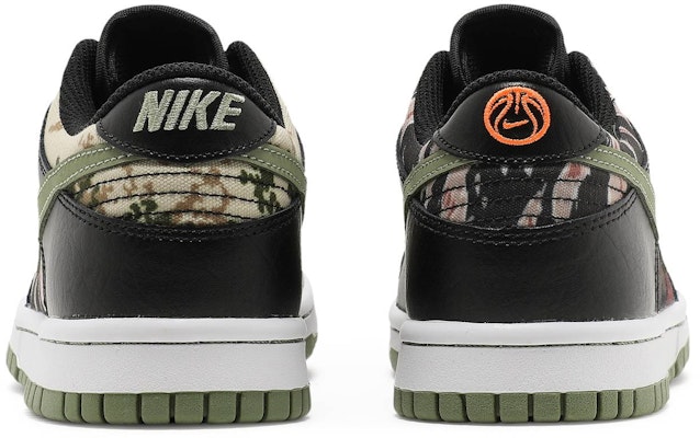 나이키 덩크 로우 SE '블랙 멀티 카모' (초등학생) DB1909-001 Details for 나이키 덩크 로우 SE '블랙 멀티 카모' (초등학생) DB1909-001