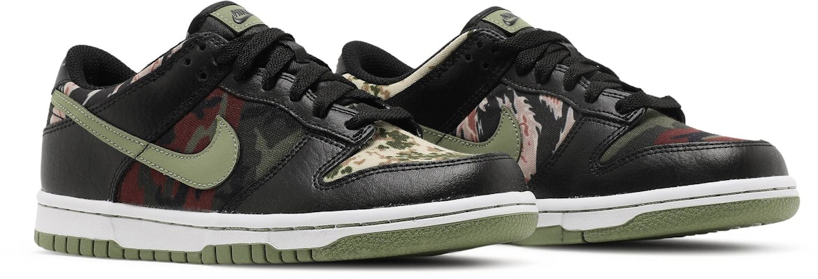 나이키 덩크 로우 SE '블랙 멀티 카모' (초등학생) DB1909-001 Cheap 나이키 덩크 로우 SE '블랙 멀티 카모' (초등학생) DB1909-001
