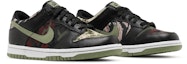 Cheap 나이키 덩크 로우 SE '블랙 멀티 카모' (초등학생) DB1909-001