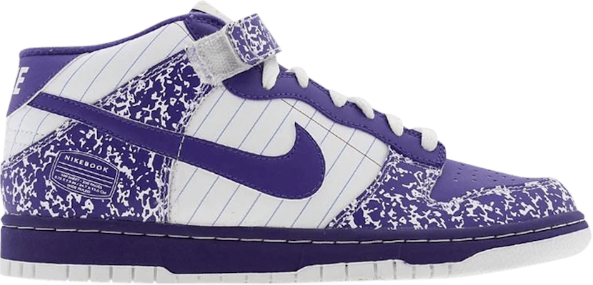 Notebook Dunks Buy (Grade School) Nike Dunk Mid 'Notebook' 309165-151 - Novelship