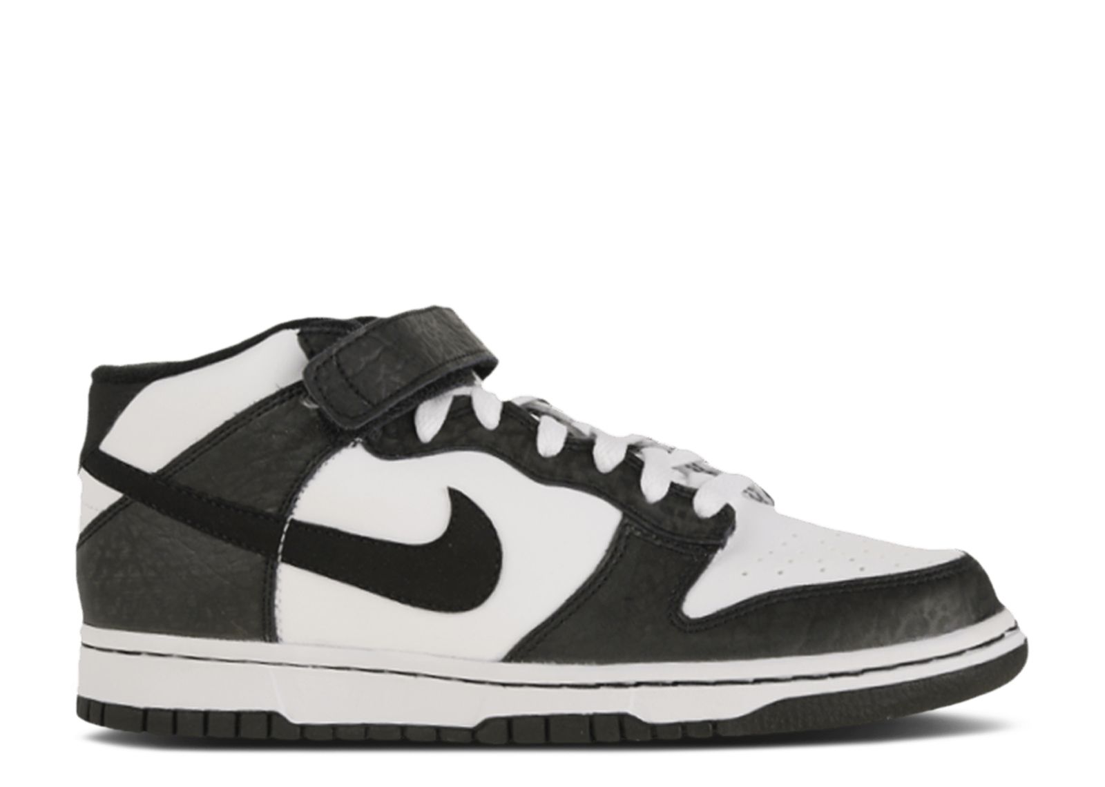 (Grade School) Nike Dunk Mid 'White Black' 309165-101