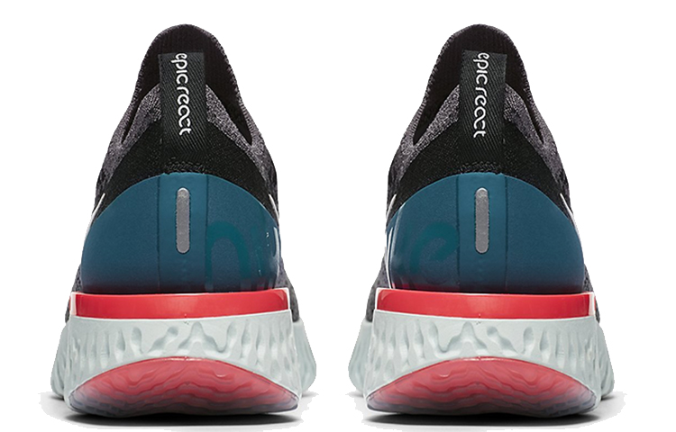 Shop (小童款) 耐克 Epic React Flyknit '翠青蓝' 943311-010