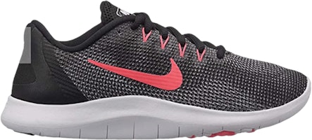 (Grade School) Nike Flex 2018 RN 'Black Racer Pink' AH3439-001 (Grade School) Nike Flex 2018 RN 'Black Racer Pink' AH3439-001