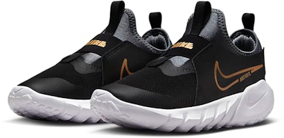 (小学版) 耐克 Flex Runner 2 '黑金色' DJ6038-007 Lookbook (小学版) 耐克 Flex Runner 2 '黑金色' DJ6038-007