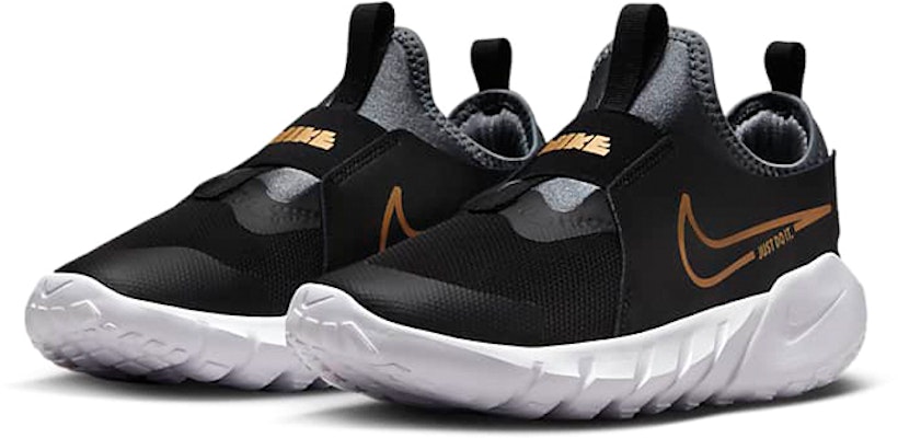 (Grade School) Nike Flex Runner 2 'Black Metallic Gold' DJ6038-007 Lookbook (Grade School) Nike Flex Runner 2 'Black Metallic Gold' DJ6038-007