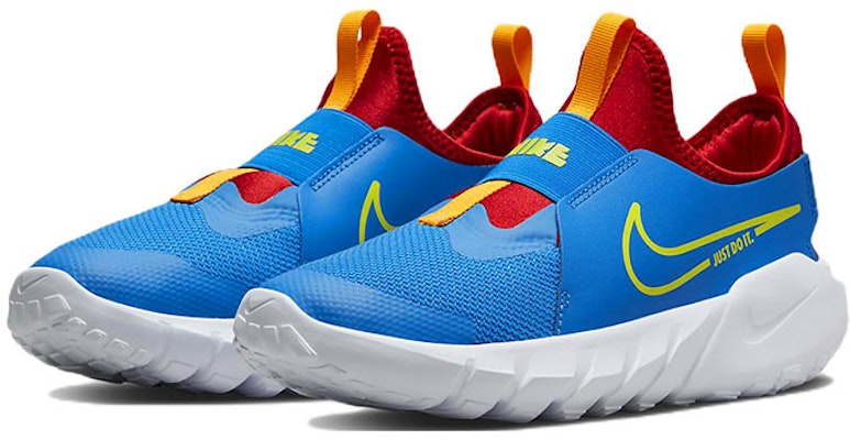 (小学) 耐克 Flex Runner 2 “相片蓝 原子绿” DJ6038-402 Lookbook (小学) 耐克 Flex Runner 2 “相片蓝 原子绿” DJ6038-402