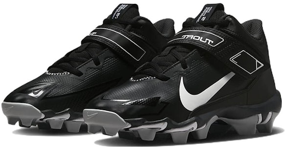 (Para Niños) Nike Force Trout 8 Keystone 'Negro Humo Gris Oscuro' CZ5910-011 Lookbook (Para Niños) Nike Force Trout 8 Keystone 'Negro Humo Gris Oscuro' CZ5910-011