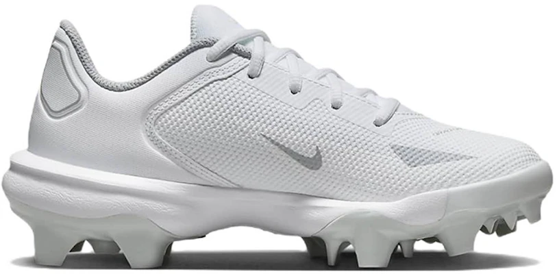 (Grade School) Nike Force Trout 8 Pro MCS ''Bianco Grigio Lupo'' CZ5912-100 Order (Grade School) Nike Force Trout 8 Pro MCS ''Bianco Grigio Lupo'' CZ5912-100