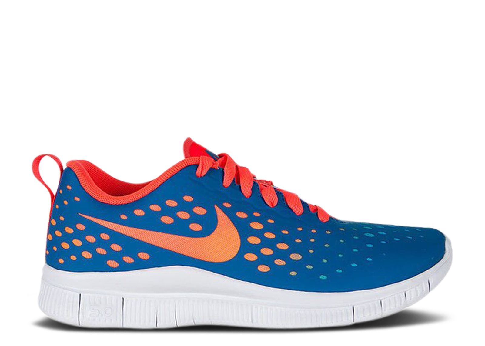 Buy (Grade School) Nike Free Express 'Military Blue Crimson' 641862-400