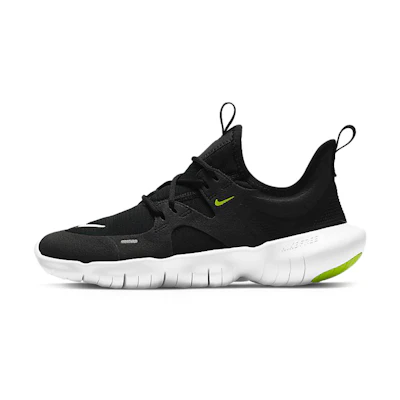 (GS) Nike Free RN 5.0 'Black Volt White'
