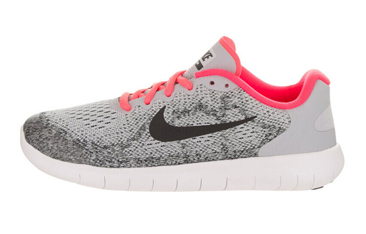 (Grade School) Nike Free Run 2017 'Wolf Grey Pink' 904258-001
