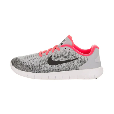 (GS) Nike Free Run 2017 'Wolf Grey Pink'