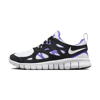 (GS) Nike Free Run 2 'Black Action Grape'