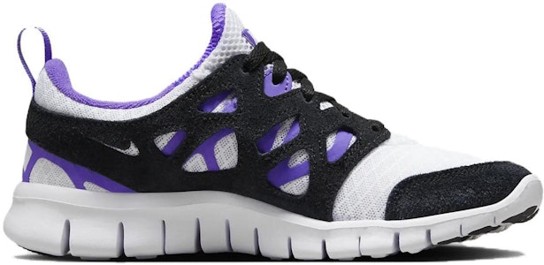 GS ナイキ フリー ラン 2 "ブラック×アクショングレープ" DD0163-101 Order GS ナイキ フリー ラン 2 "ブラック×アクショングレープ" DD0163-101