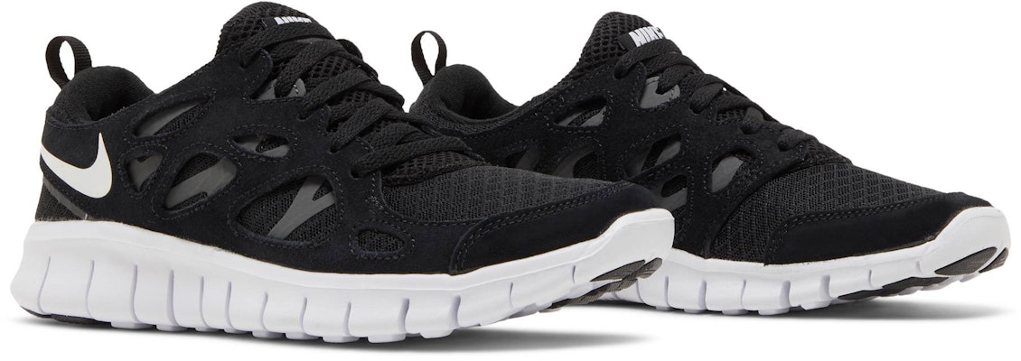 (Kanak-Kanak) Nike Free Run 2 'Hitam Putih' DD0163-004 Cheap (Kanak-Kanak) Nike Free Run 2 'Hitam Putih' DD0163-004