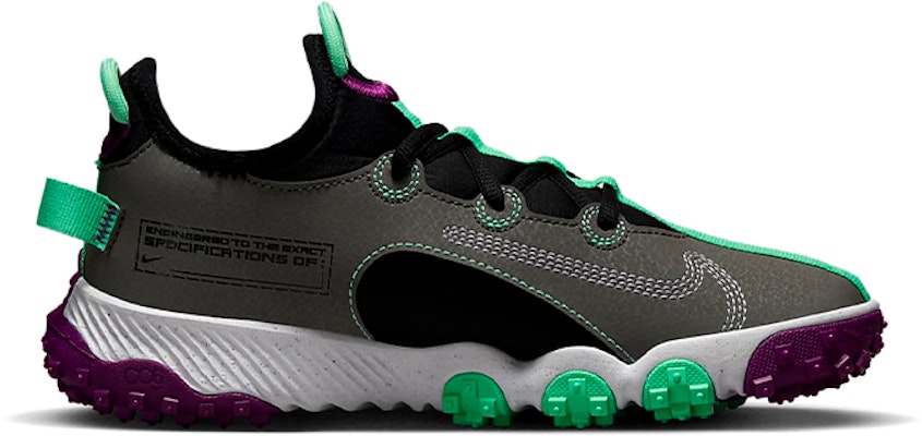 (Darjah Sekolah) Nike Future Field 'Hitam Berkilau Hijau' DJ6949-030 Order (Darjah Sekolah) Nike Future Field 'Hitam Berkilau Hijau' DJ6949-030