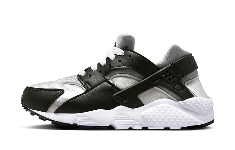 Buy （中大童款）Nike Huarache 跑步鞋『黑色中性色灰』654275-044