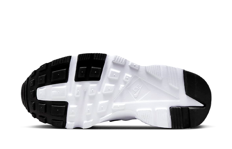 Details for （中大童款）Nike Huarache 跑步鞋『黑色中性色灰』654275-044