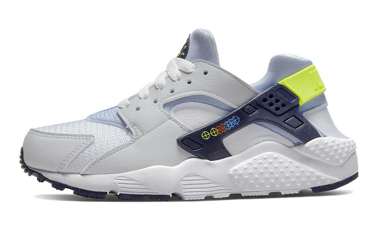 (GS) Nike Huarache Run 'Football Grey Volt'
